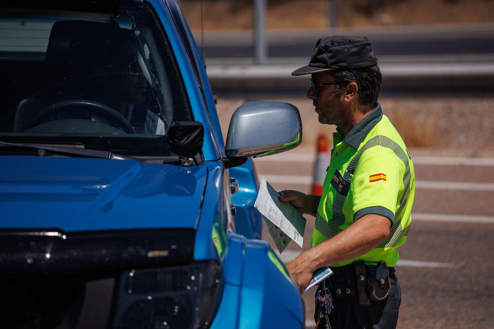 Multas de la DGT en autopista