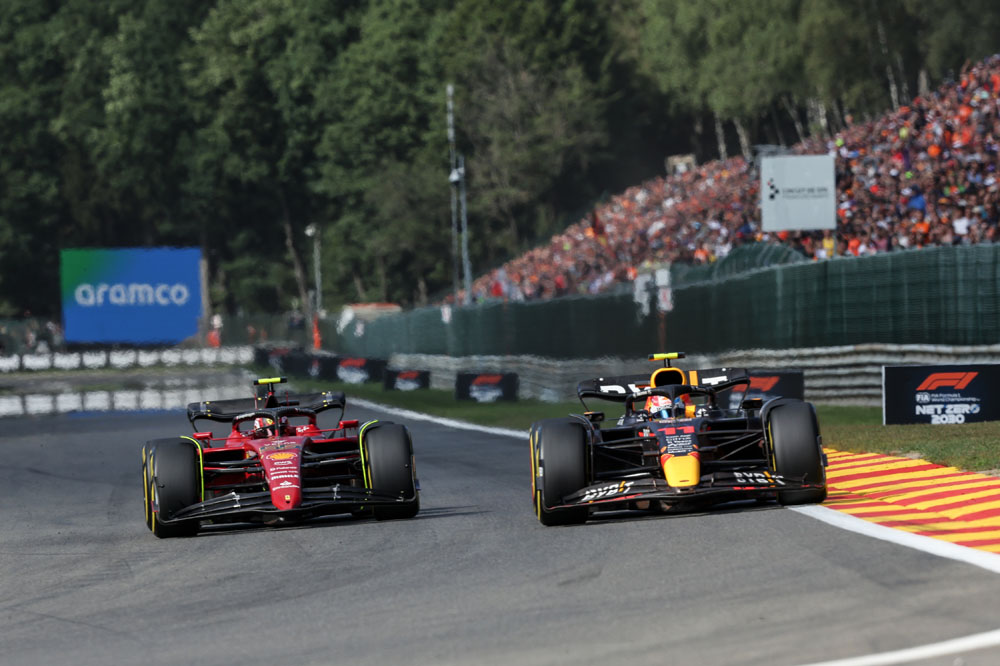 Los dos próximos duelos Ferrari/Red Bull: cuando juegas en casa y temes la goleada 5 Motor16 SAINZ CHECO PEREZ Motor16