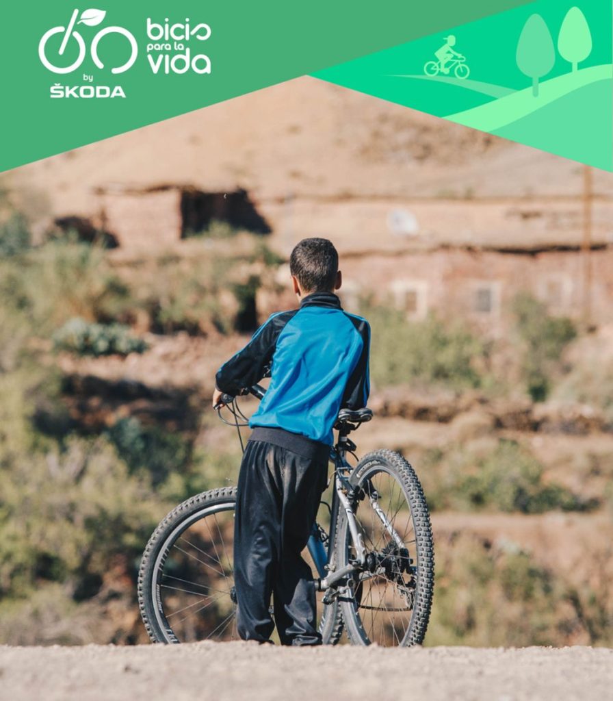 Donación de bicis de Skoda en 2021.