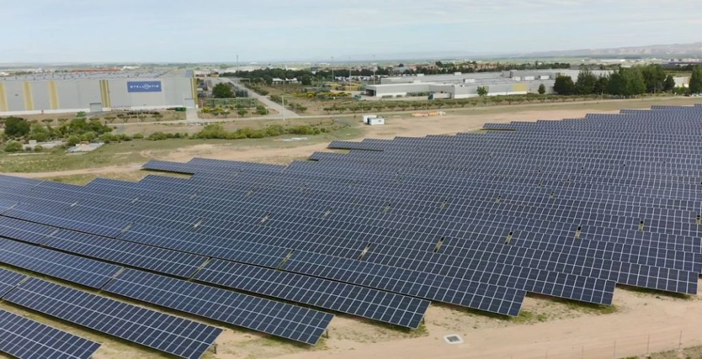Planta fotovoltaica Stellantis Zaragoza