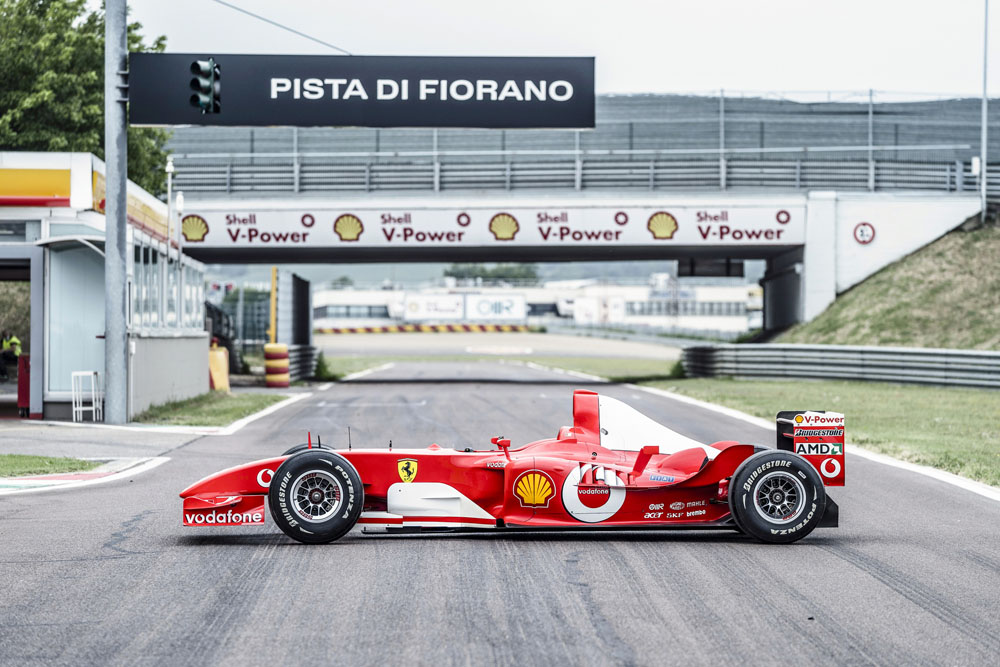 10 millones se podrían pagar por este Ferrari de Michael Schumacher 8 Motor16 2003 Ferrari F2003 No.229 6 Motor16