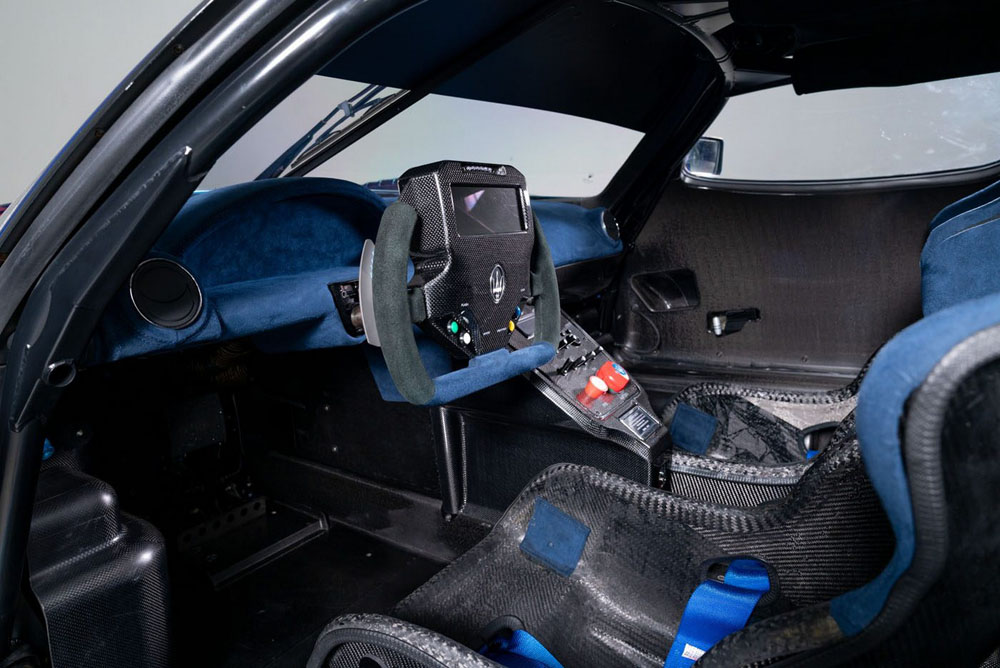 Maserati MC12 Corsa. Imagen interior.