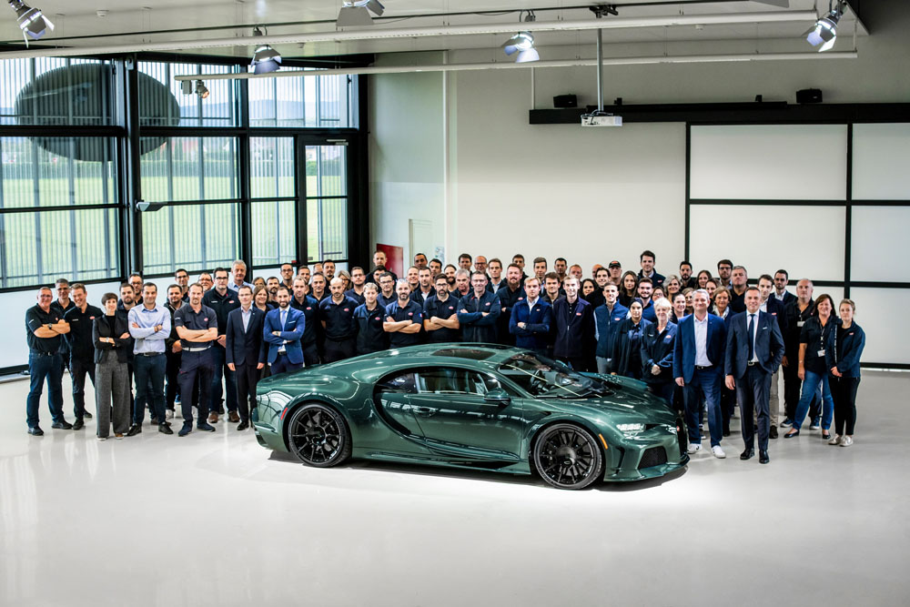Un Super Sport verde: así es el Bugatti Chiron #400 16 Motor16 2022 Bugatti Chiron No 400 12 1 Motor16