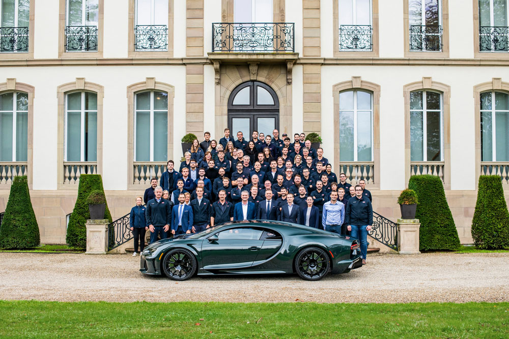 Un Super Sport verde: así es el Bugatti Chiron #400 8 Motor16 2022 Bugatti Chiron No 400 4 Motor16