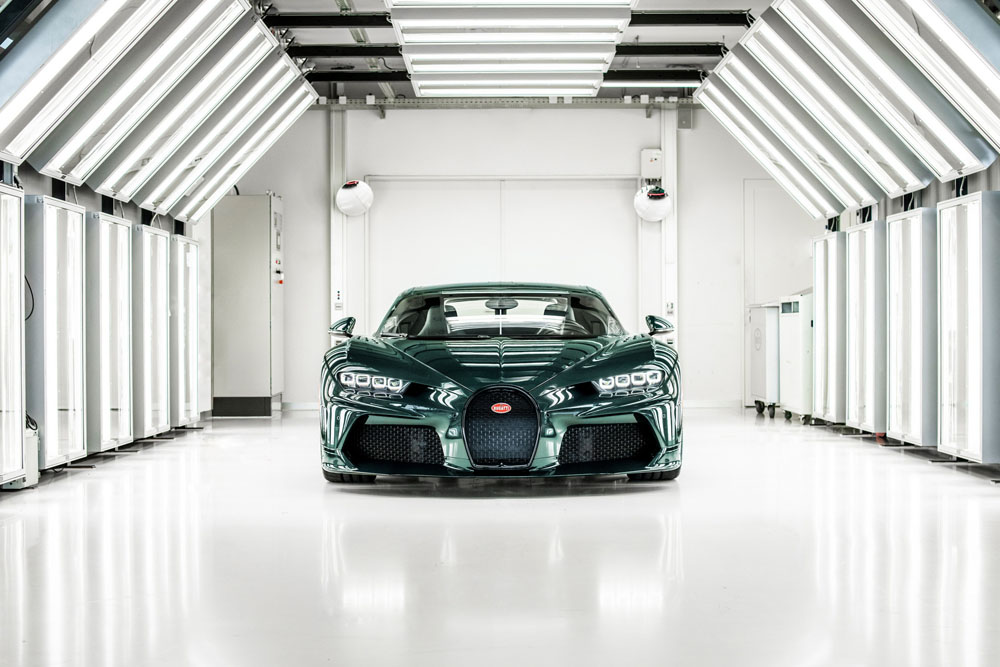 Un Super Sport verde: así es el Bugatti Chiron #400 13 Motor16 2022 Bugatti Chiron No 400 9 1 Motor16
