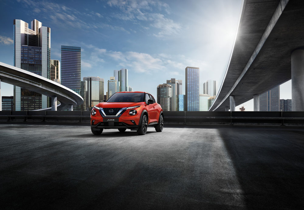 Nissan Juke Australia. Imagen frontal.