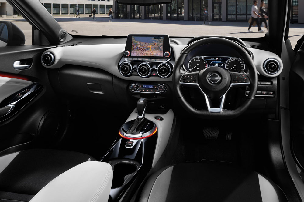 Nissan Juke Australia. Imagen interior.