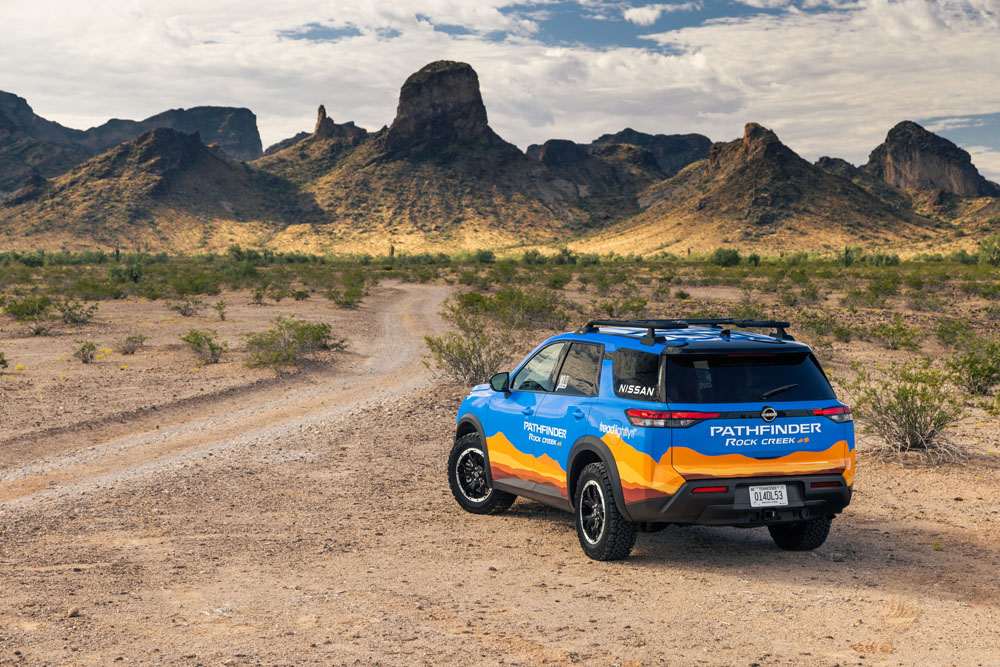 Nissan Pathfinder Rock Creek: otro adversario para el Rally Rebelle 13 Motor16 2022 Nissan Pathfinder Rock Creek Rebelle 10 Motor16