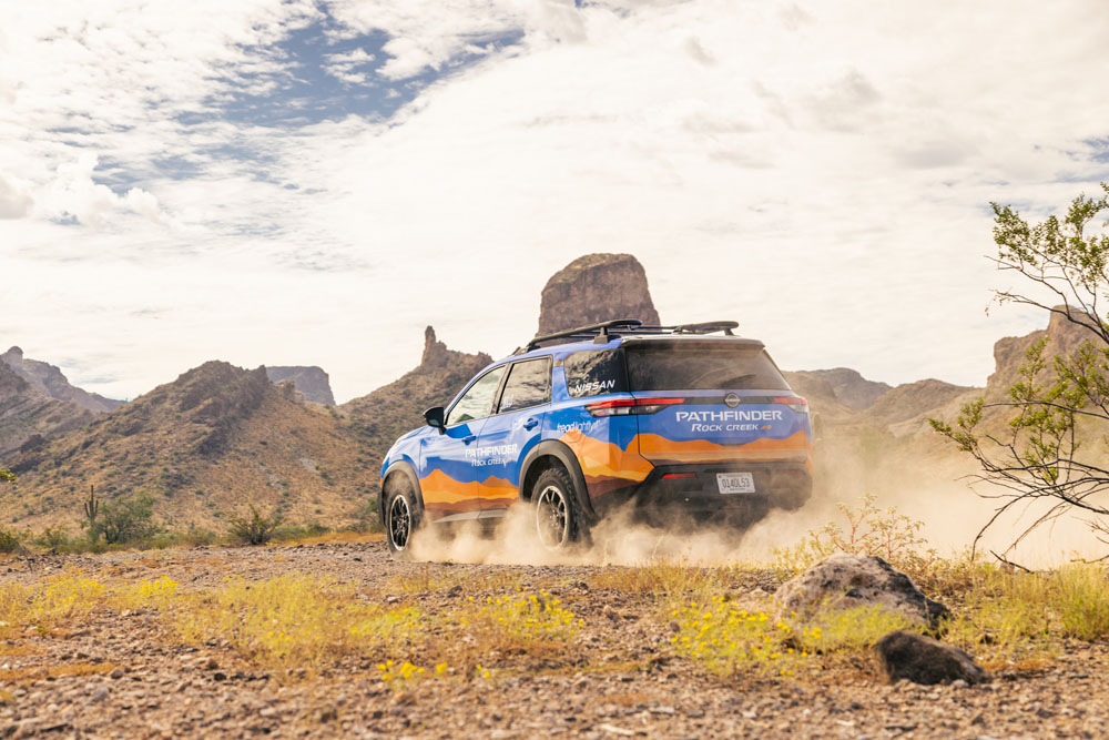Nissan Pathfinder Rock Creek: otro adversario para el Rally Rebelle 16 Motor16 2022 Nissan Pathfinder Rock Creek Rebelle 14 Motor16