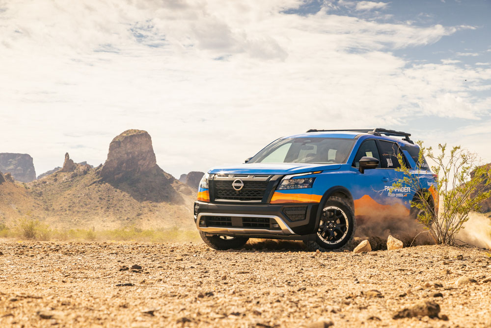 Nissan Pathfinder Rock Creek: otro adversario para el Rally Rebelle 4 Motor16 2022 Nissan Pathfinder Rock Creek Rebelle 2 1 Motor16