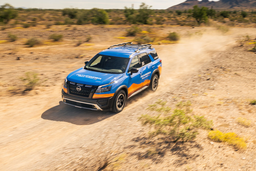 Nissan Pathfinder Rock Creek: otro adversario para el Rally Rebelle 7 Motor16 2022 Nissan Pathfinder Rock Creek Rebelle 5 Motor16
