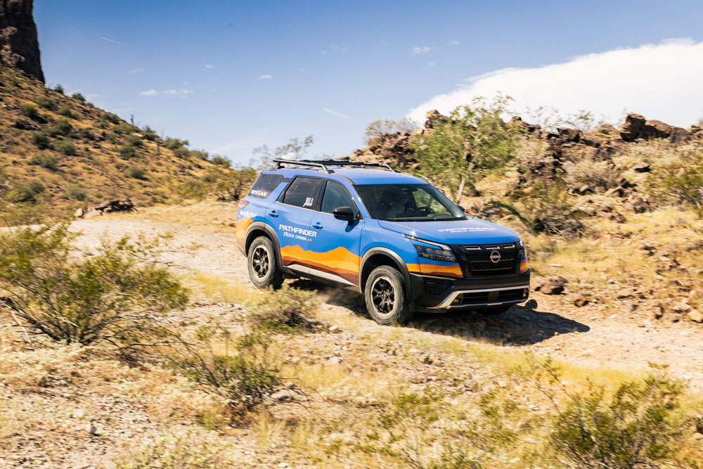Nissan Pathfinder Rock Creek: otro adversario para el Rally Rebelle 8 Motor16 2022 Nissan Pathfinder Rock Creek Rebelle 6 Motor16