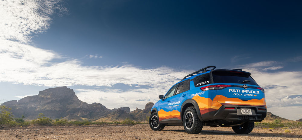 Nissan Pathfinder Rock Creek: otro adversario para el Rally Rebelle 12 Motor16 2022 Nissan Pathfinder Rock Creek Rebelle 9 Motor16