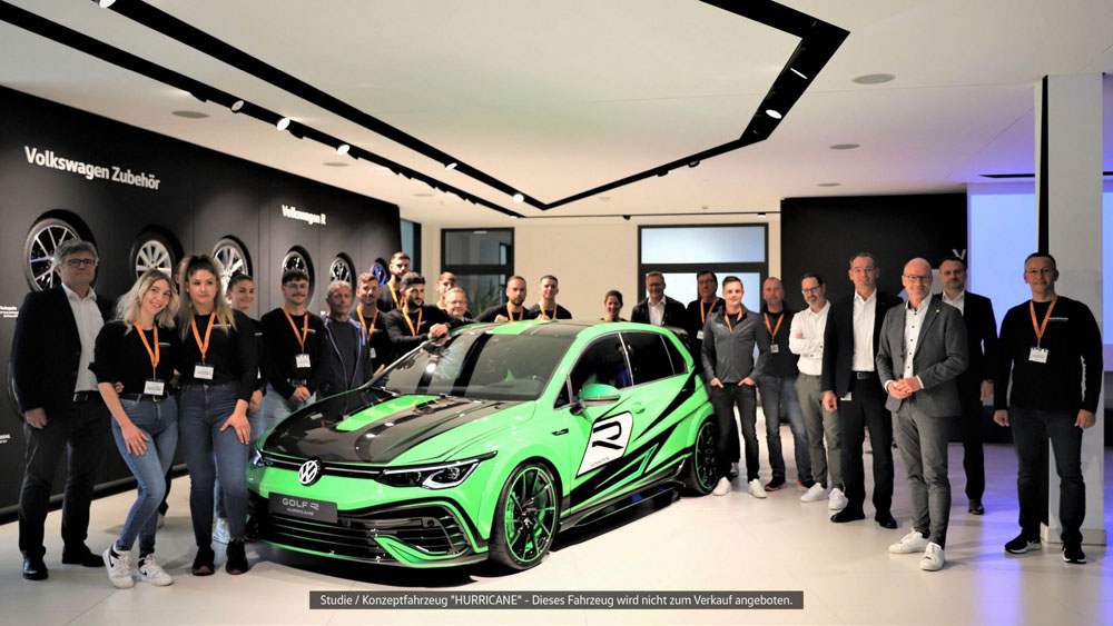 Este Volkswagen Golf R es más potente y ligero que un 911 GT3 5 Motor16 2022 VW Golf R Hurricane by VGRD 1 1 Motor16