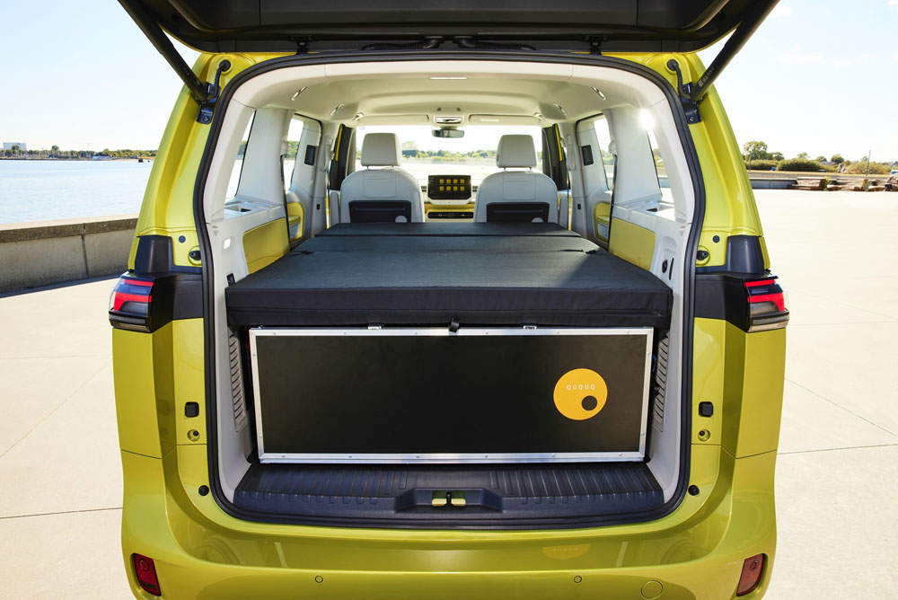 Este accesorio de Ququq convierte tu Volkswagen ID.Buzz en caravana 5 Motor16 2022 VW ID Buzz Ququq Camping Box 4 Motor16