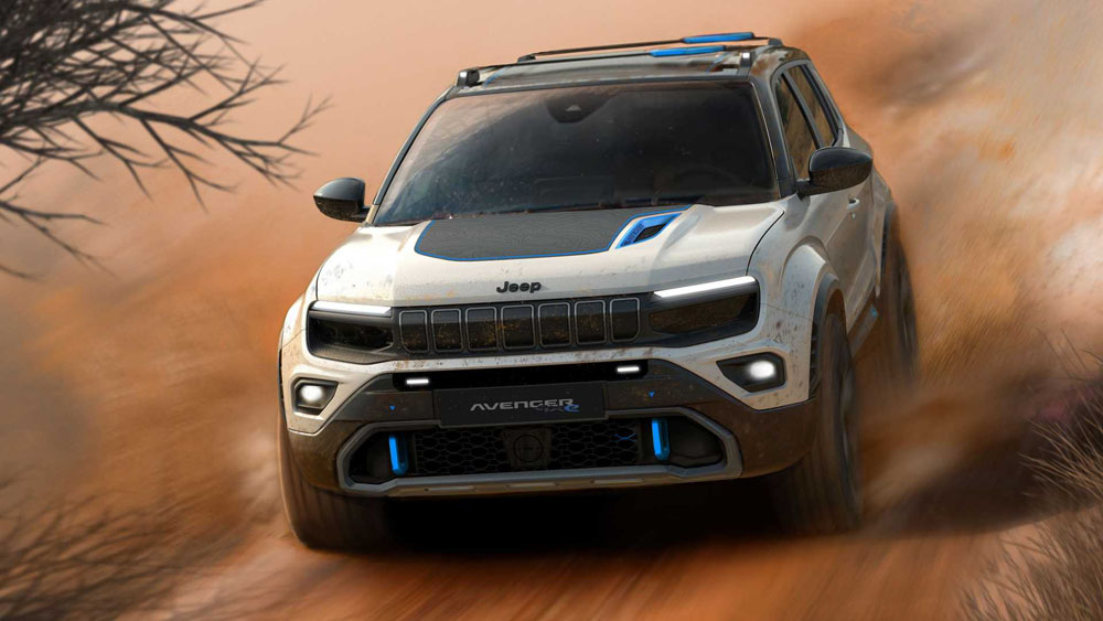 Jeep Avenger 4x4 Concept: eléctrico y con tracción a las cuatro ruedas 4 Motor16 2022 jeep avenger 4x4 concept 1 1 Motor16