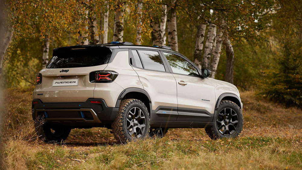 Jeep Avenger 4x4 Concept: eléctrico y con tracción a las cuatro ruedas 5 Motor16 2022 jeep avenger 4x4 concept 2 1 Motor16