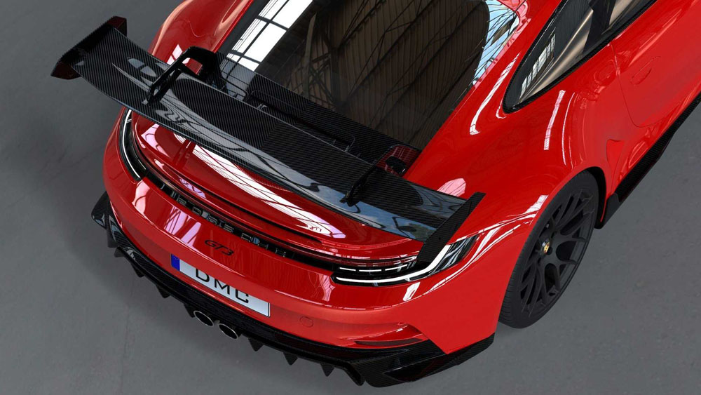 DMC Porsche 911 GT3. Imagen detalle.