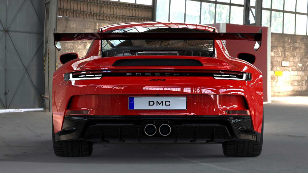 DMC Porsche 911 GT3. Imagen trasera.