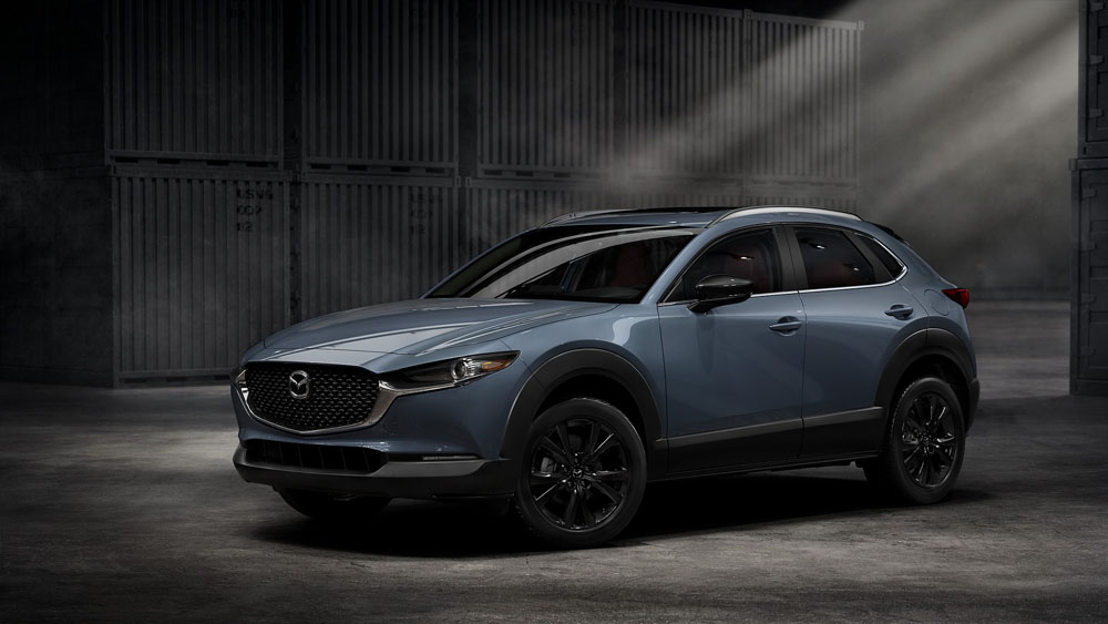 The Mazda Cx-30 Becomes More Economical In The United States Mazda Cx-30 Usa. Studio Image.
