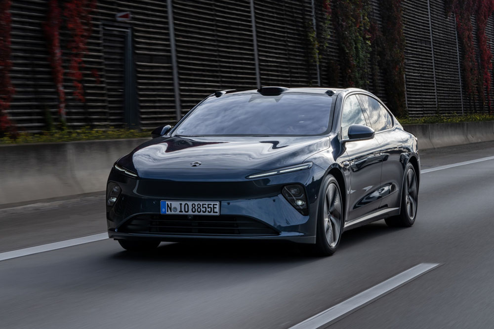 Nio ya ofrece sus coches eléctricos en Alemania, Países Bajos, Dinamarca y Suecia 2 Motor16 Nio ET7. Imagen movimiento.
