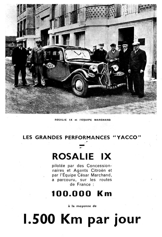 90 anos del Citroen Rosalie 8 Motor16