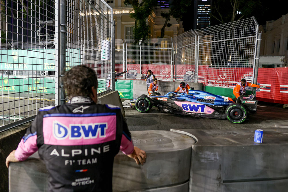 Alonso GP de Singapur