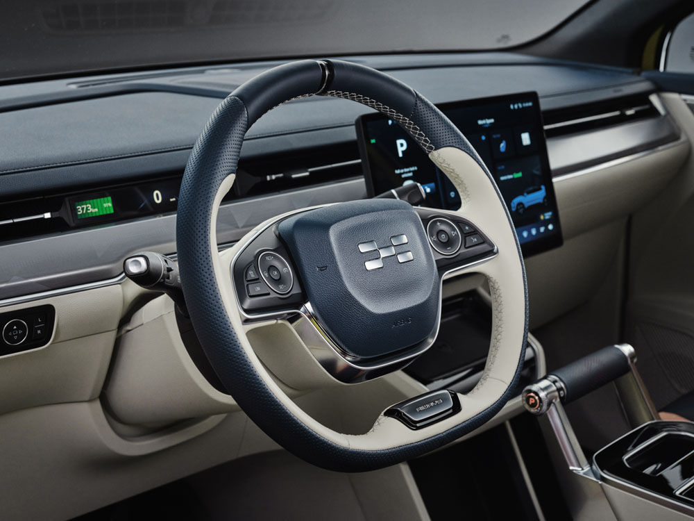 Aiways U6. Imagen interior.