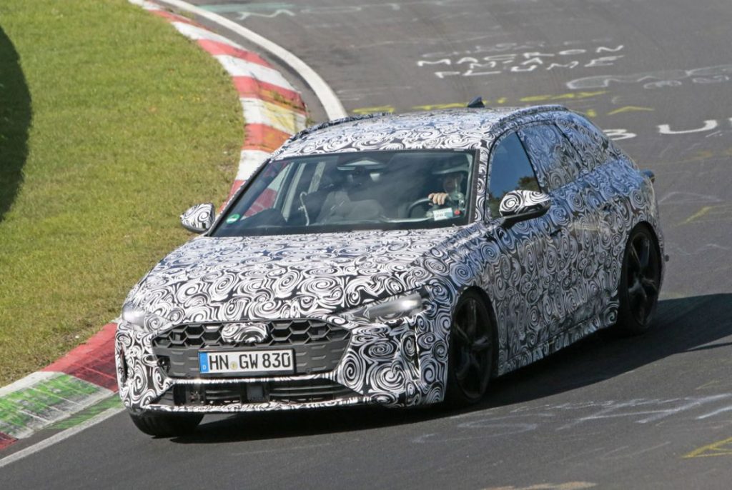 El futuro Audi A4 Avant ya rueda en el Infierno Verde 5 Motor16 Audi A4 Avant Nurburgring 3 Motor16