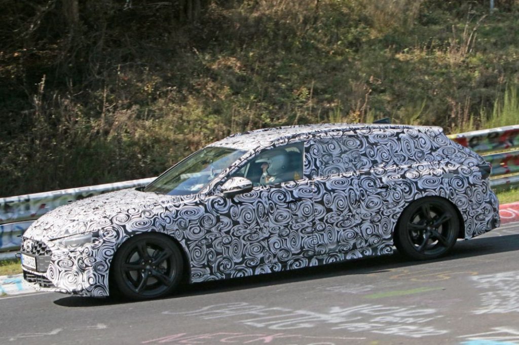 El futuro Audi A4 Avant ya rueda en el Infierno Verde 8 Motor16 Audi A4 Avant Nurburgring 6 Motor16