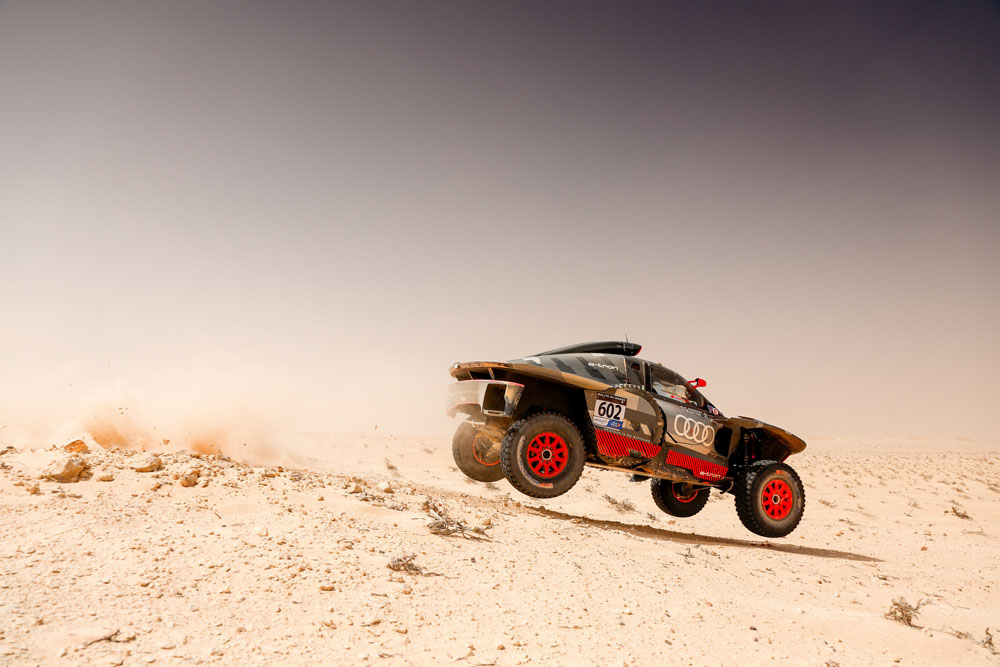 Carlos Sainz, optimista con su Audi RS Q e-tron de cara al Dakar 7 Motor16 Audi RS Q e tron E2 6 Motor16