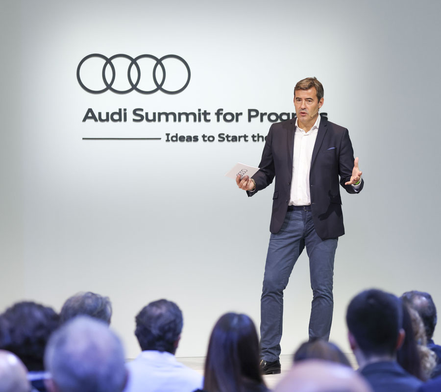 Audi convierte a Madrid en la capital mundial de la sostenibilidad 31 Motor16 Audi Summit for Progress 26 1 Motor16