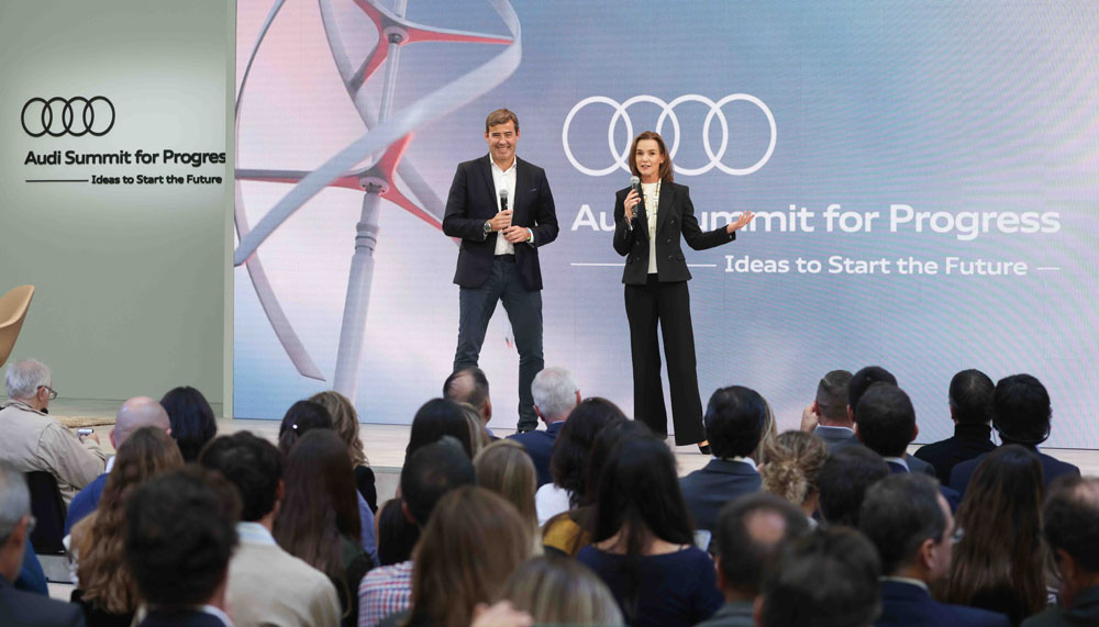 Audi convierte a Madrid en la capital mundial de la sostenibilidad 37 Motor16 Audi Summit for Progress 32 1 Motor16
