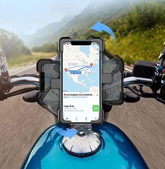 Equipa tu moto con este soporte para movil tirado de precio en Amazon Motor16
