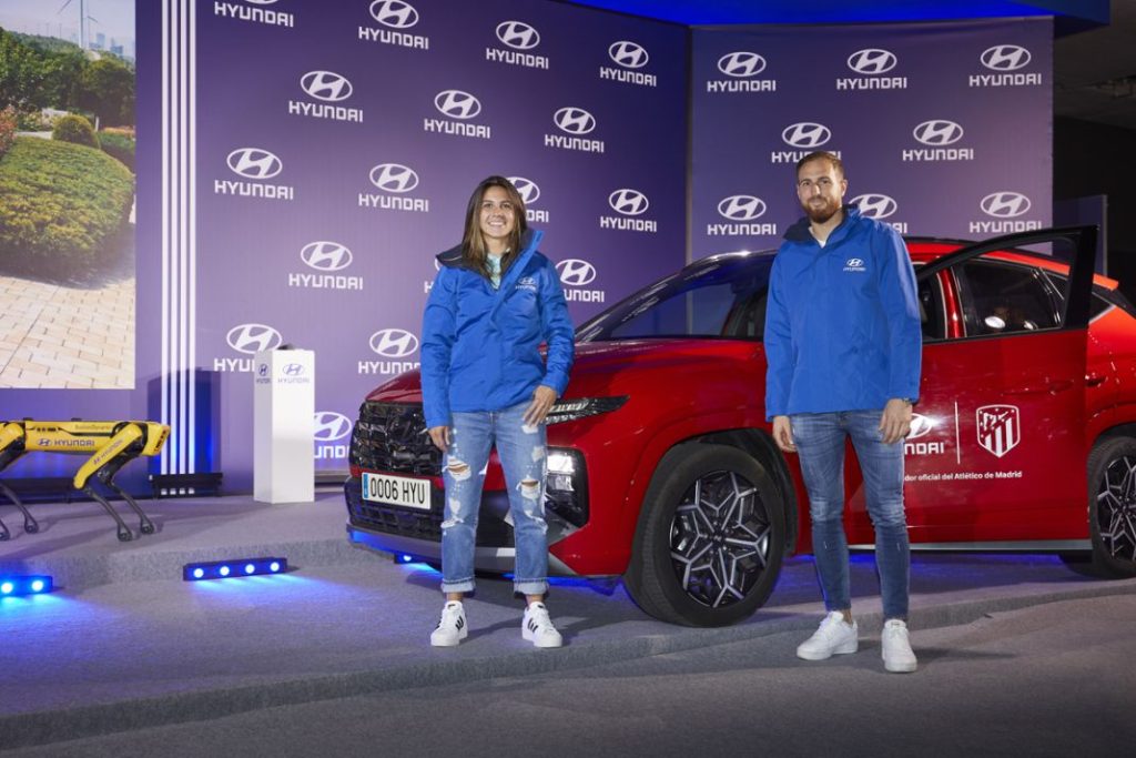 Estos son los nuevos coches del Atlético de Madrid 11 Motor16 Hyundai entrega Atletico Madrid 202210 Motor16