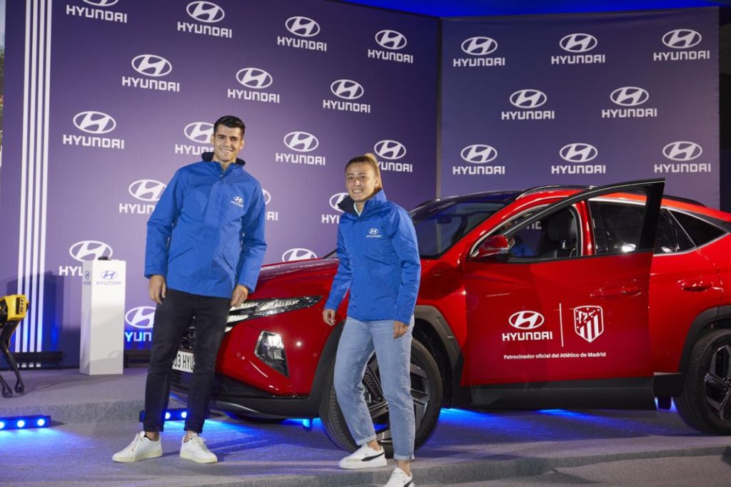 Estos son los nuevos coches del Atlético de Madrid 8 Motor16 Hyundai entrega Atletico Madrid 20227 Motor16