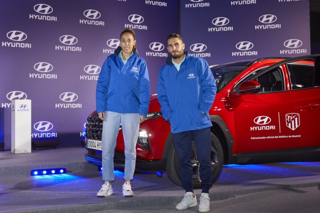 Estos son los nuevos coches del Atlético de Madrid 9 Motor16 Hyundai entrega Atletico Madrid 20228 Motor16