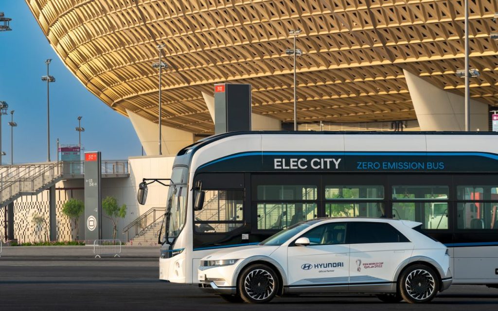 Hyundai electrifica el Mundial de fútbol 2 Motor16 Hyundai flota mundial 20221 Motor16