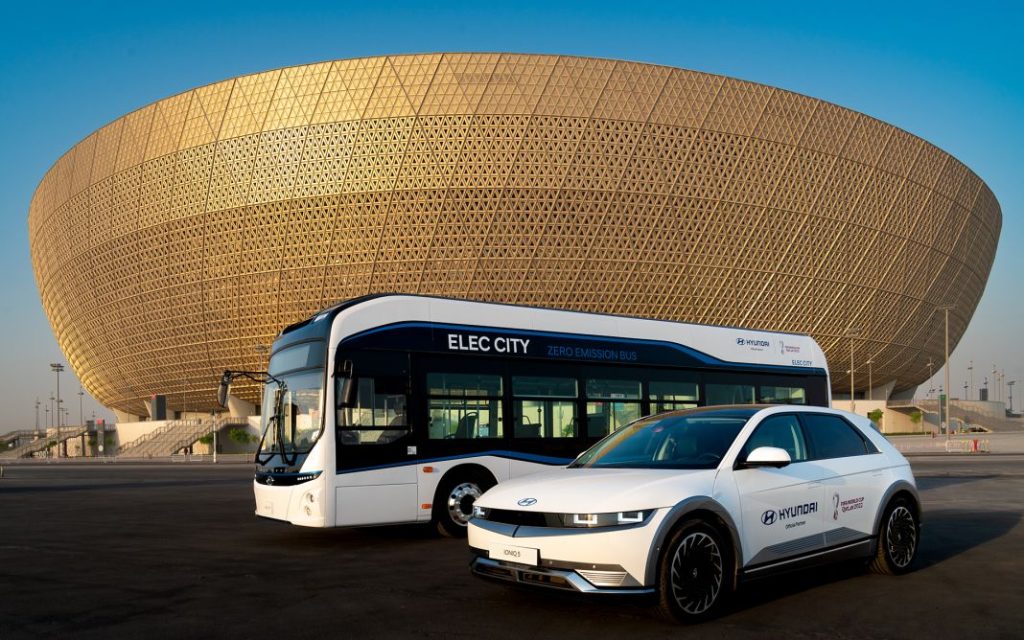 Hyundai electrifica el Mundial de fútbol 3 Motor16 Hyundai flota mundial 20222 1 Motor16