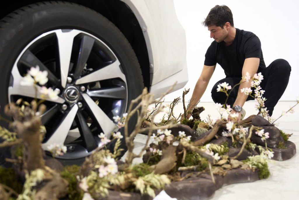 El adiós al NX inspira el Lexus Art Car 2022 12 Motor16 Lexus Art Car 2022 Sayonara11 Motor16