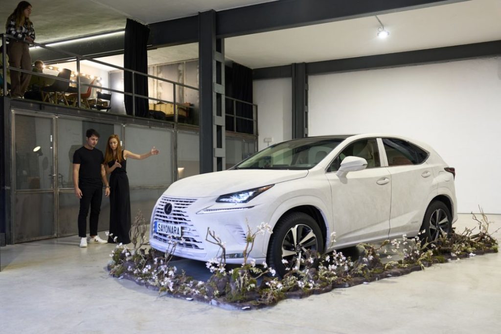 El adiós al NX inspira el Lexus Art Car 2022 14 Motor16 Lexus Art Car 2022 Sayonara13 Motor16