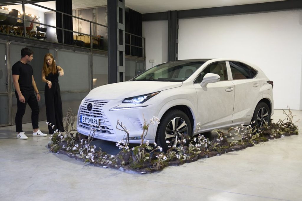 El adiós al NX inspira el Lexus Art Car 2022 15 Motor16 Lexus Art Car 2022 Sayonara14 Motor16