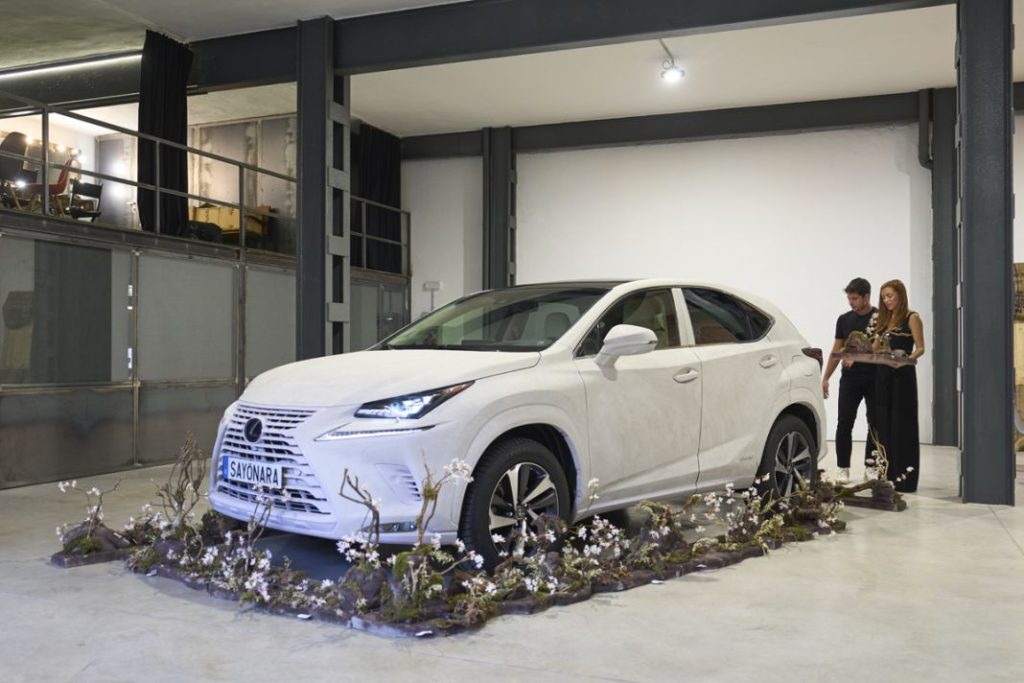 El adiós al NX inspira el Lexus Art Car 2022 16 Motor16 Lexus Art Car 2022 Sayonara15 Motor16