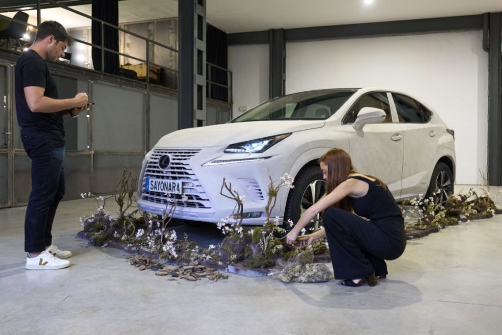 El adiós al NX inspira el Lexus Art Car 2022 19 Motor16 Lexus Art Car 2022 Sayonara18 Motor16