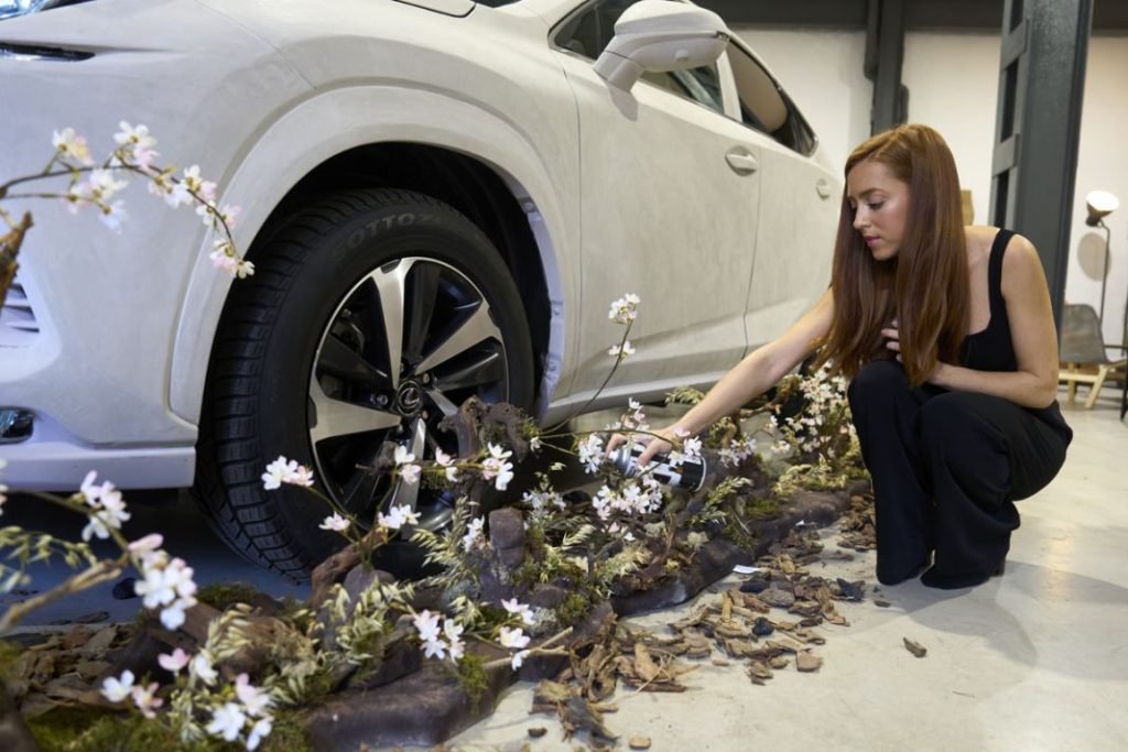 El adiós al NX inspira el Lexus Art Car 2022 27 Motor16 Lexus Art Car 2022 Sayonara26 Motor16