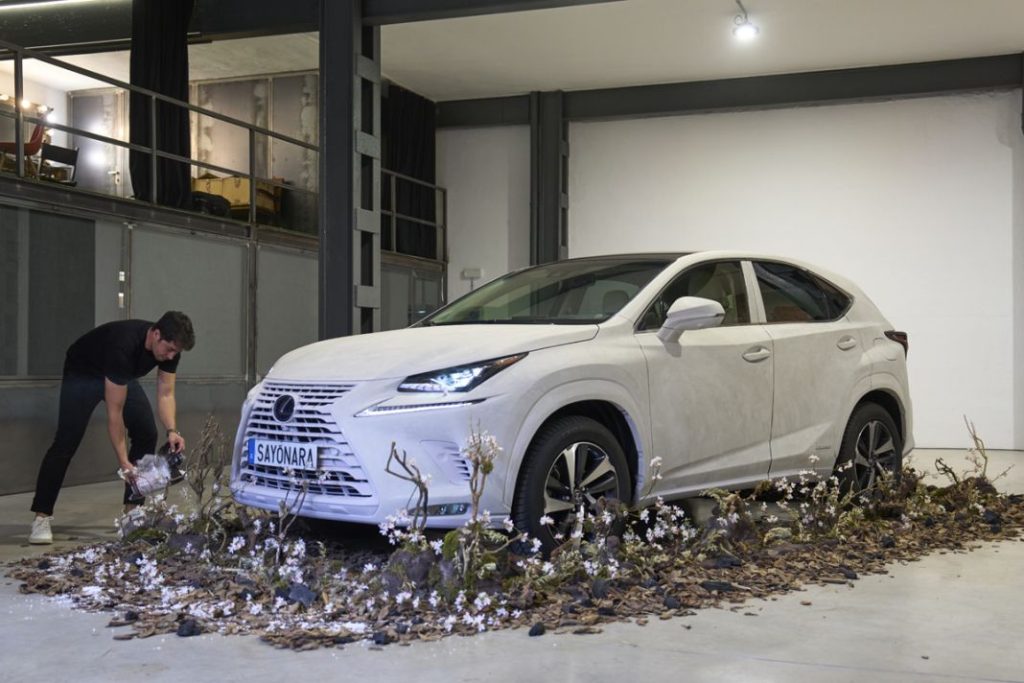 El adiós al NX inspira el Lexus Art Car 2022 28 Motor16 Lexus Art Car 2022 Sayonara27 Motor16