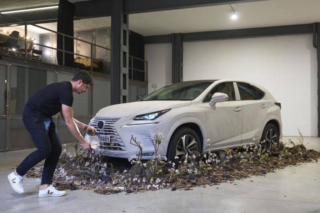 El adiós al NX inspira el Lexus Art Car 2022 29 Motor16 Lexus Art Car 2022 Sayonara28 Motor16