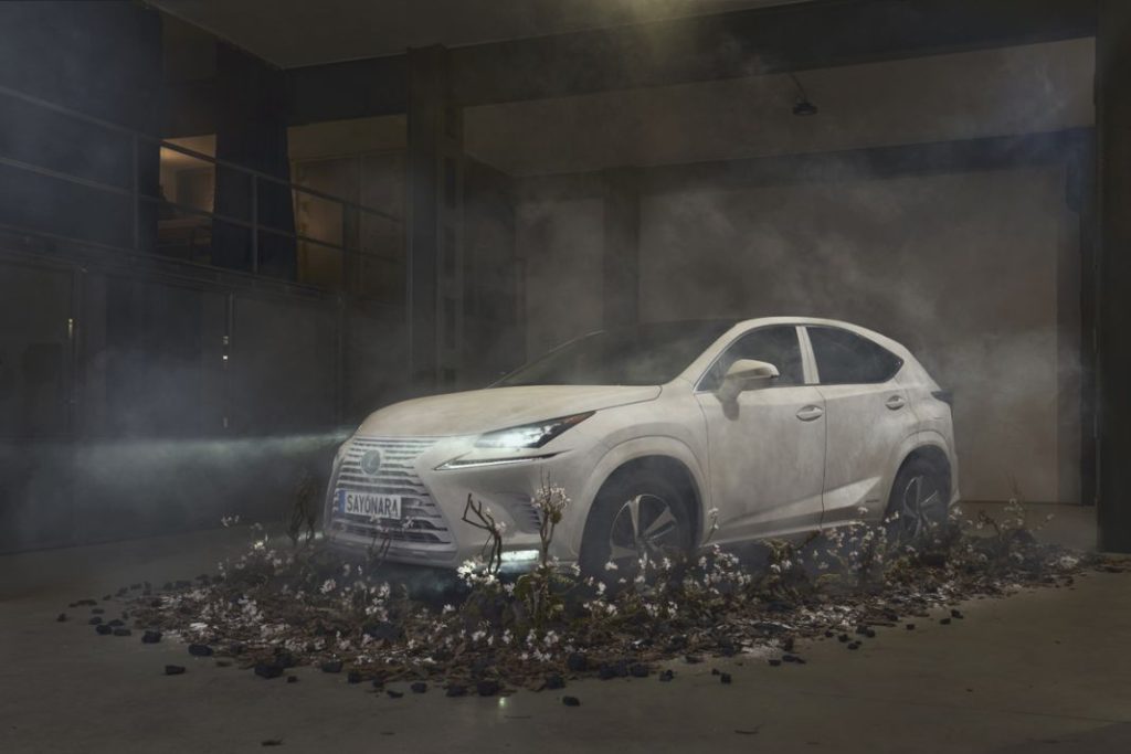 El adiós al NX inspira el Lexus Art Car 2022 30 Motor16 Lexus Art Car 2022 Sayonara29 Motor16