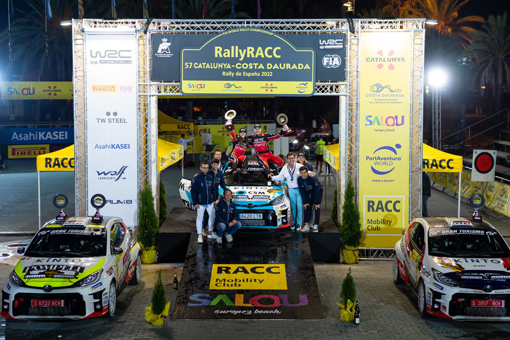 Toyota completa el doblete en el Mundial de Rallys 3 Motor16 RALLY CATALUNYA 2 Motor16