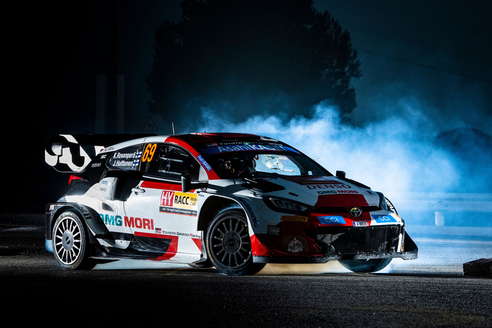 Toyota completa el doblete en el Mundial de Rallys 1 Motor16 RALLY CATALUNYA 5 Motor16